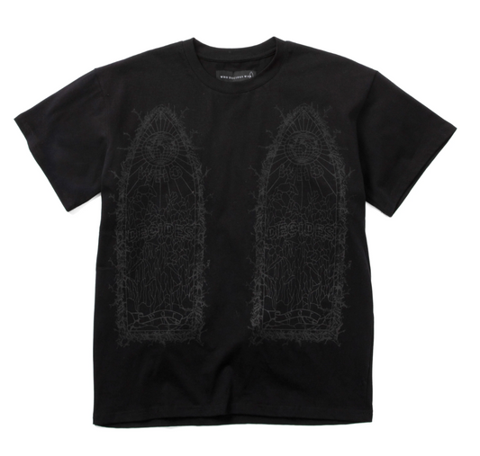 Who Decides War Thorned Jersey T-Shirt Coal Black