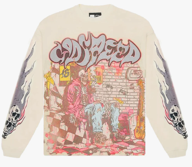 Godspeed Stoner L/S Tee Bone