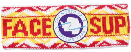 Supreme The North Face Trans Antarctica Expedition Headband Yellow