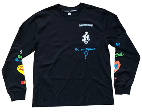 Chrome Hearts Matty Boy Sex Records Link L/S T-shirt Black