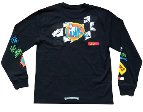 Chrome Hearts Matty Boy Sex Records Link L/S T-shirt Black
