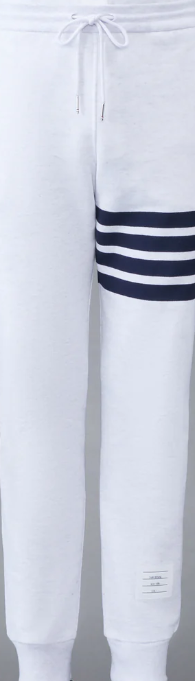 Thom Browne Classic Loopback 4-bar Sweatpant White-Grey Navy