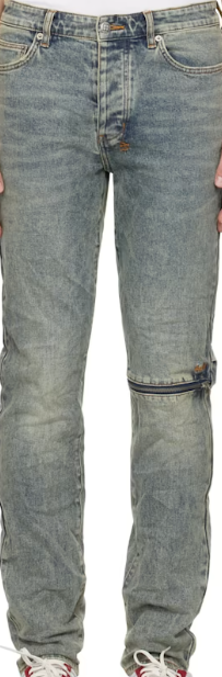 Ksubi Chitch Stage Dive Caged Jeans Blue