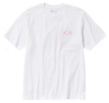 KAWS Uniqlo UT Short Sleeve Graphic T-shirt White