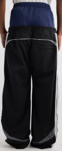 Balenciaga Double Layered Side Stripe Track Pants