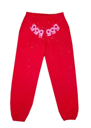 Sp5der Worldwide Red Angel Number 555 Red Full Set
