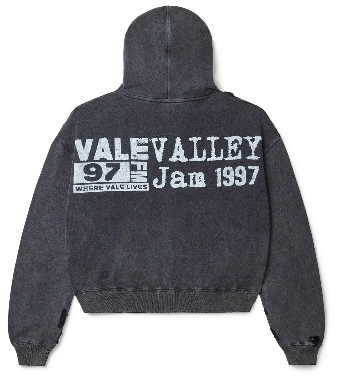 Vale Forever Big Chain Hoodie Black