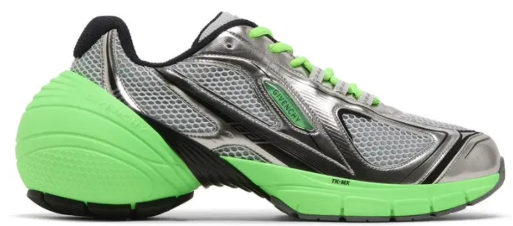Givenchy TK-MX Runner Silvery Green