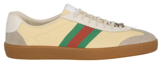 Gucci G74 Web Low Sneakers Oatmeal