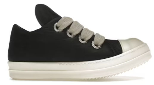 Rick Owens Porterville Runway Jumbo Lace Padded Low Black Milk