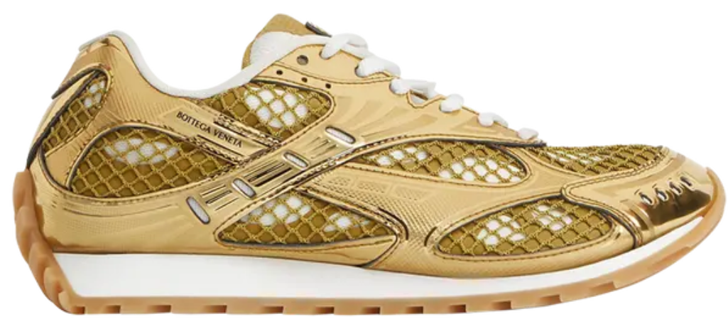Bottega Veneta Orbit Sneaker Gold