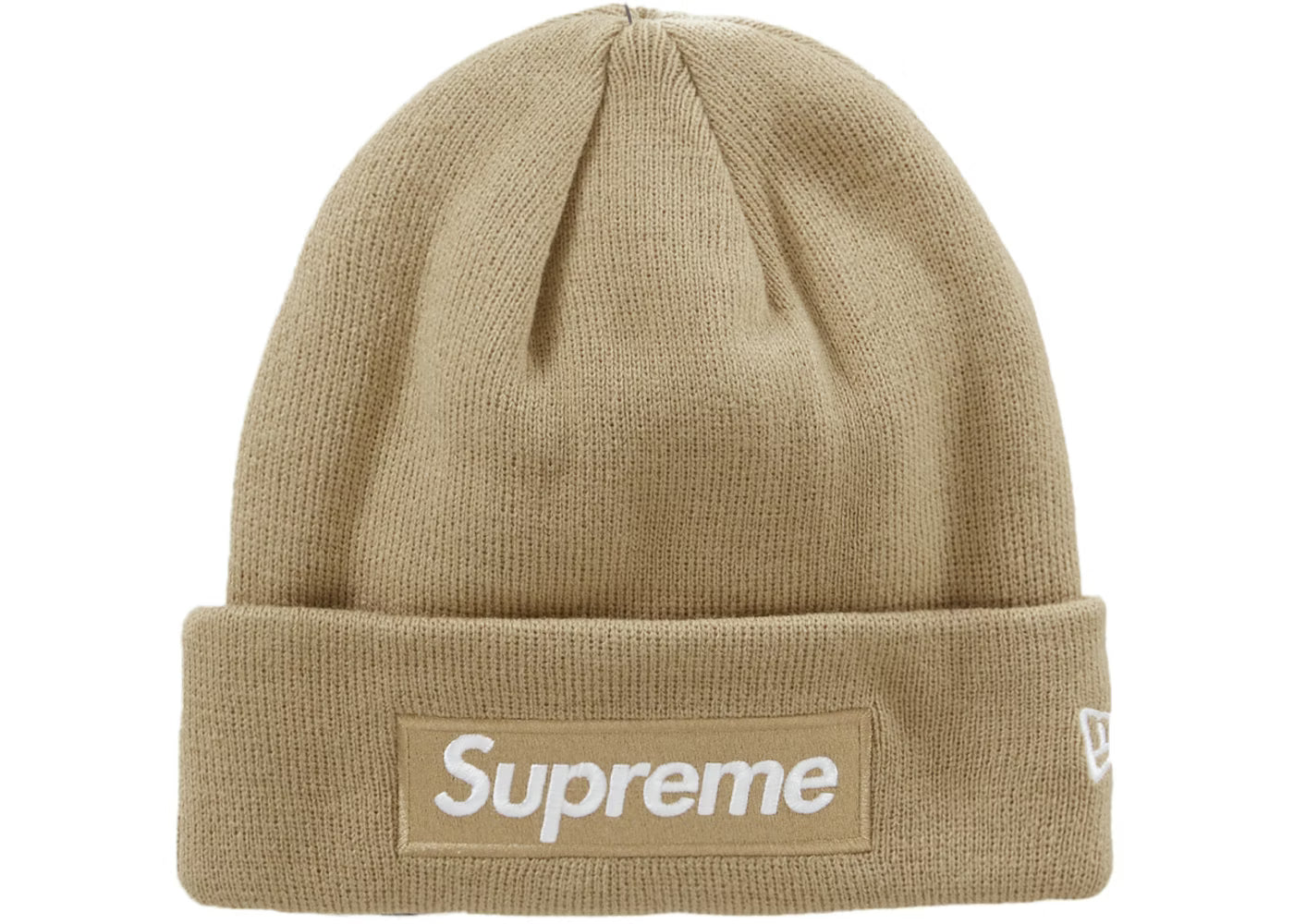 Supreme Box Logo Beanie Dark Sand (FW23)
