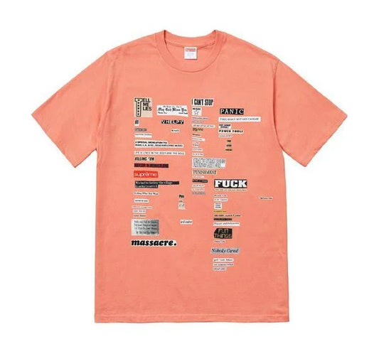 Supreme Cutouts Tee Terra Cotta