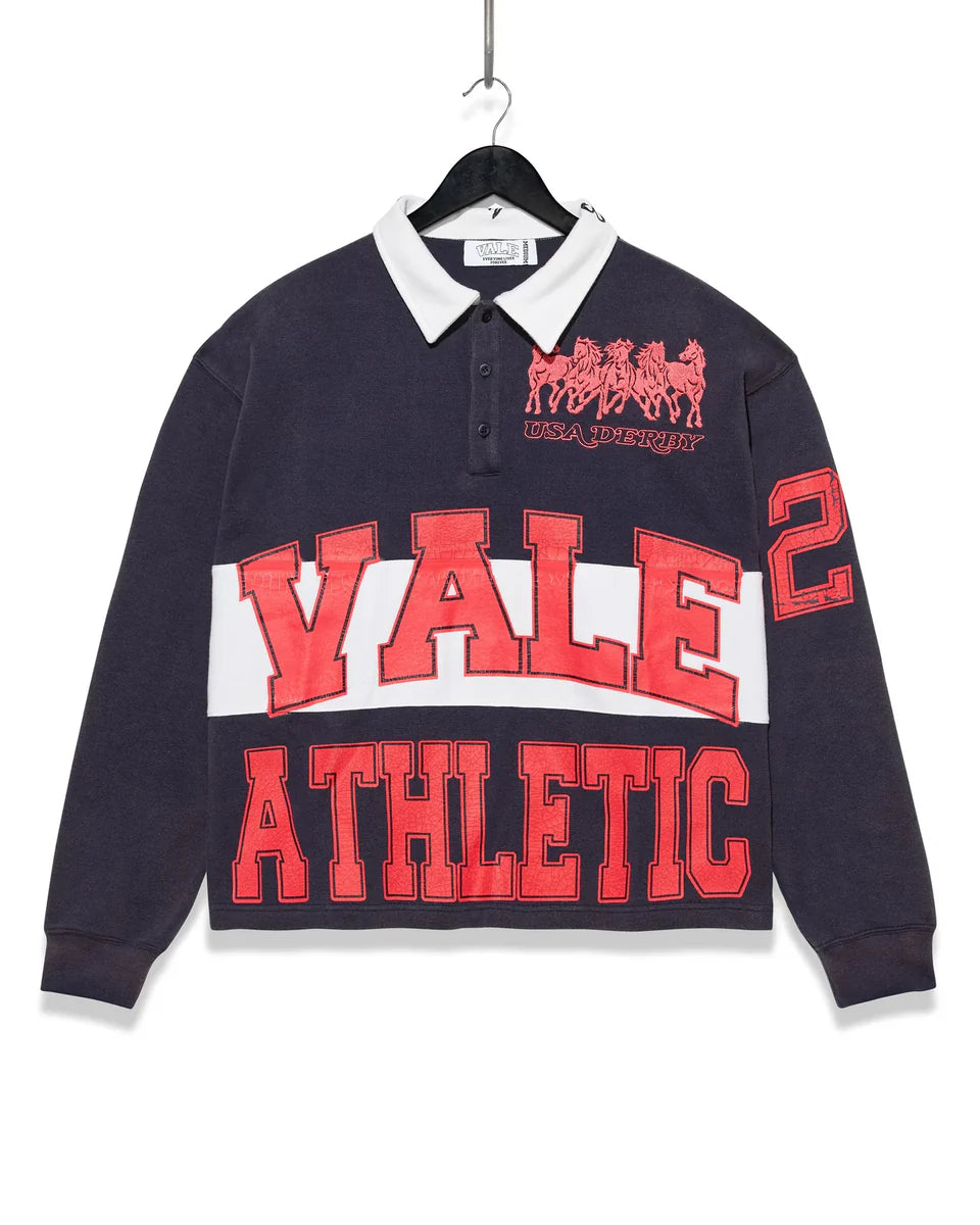 Vale Derby Rugby Polo Navy