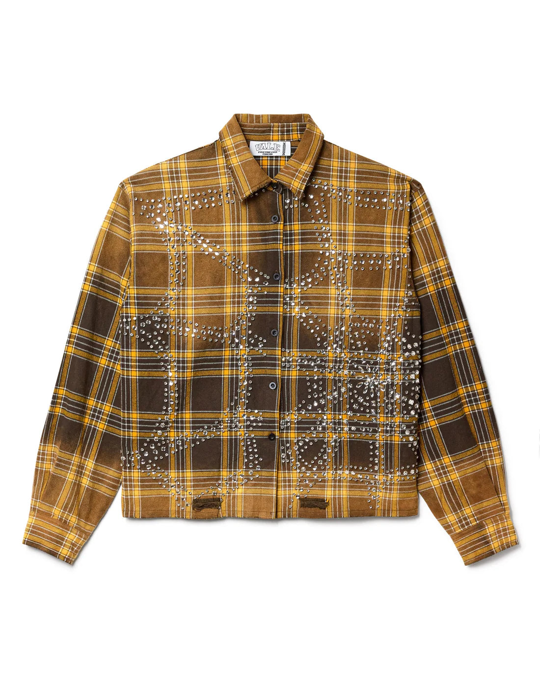 Vale Forever Chocolate Web Flannel