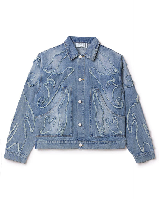 Vale Forever Showdown Denim Jacket Blue