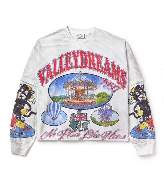 Vale Forever Carnival Long Sleeve T-Shirt White