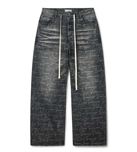 Vale Forever Letter To Vale Denim Black