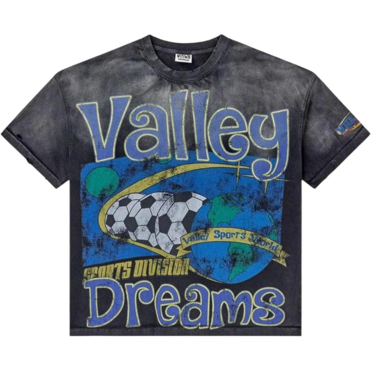 Vale Forever Futball Tee Washed/Black