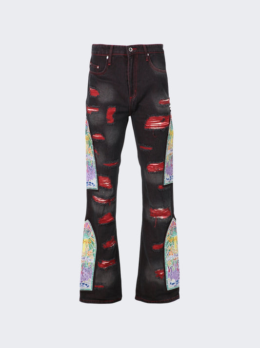 Who Decides War Crimson Fusion Denim Jeans