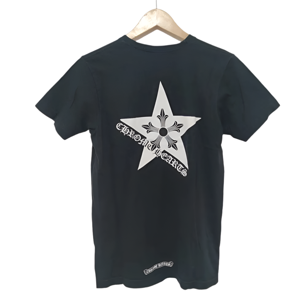 Chrome Hearts Ninja Star Pocket Tee Black
