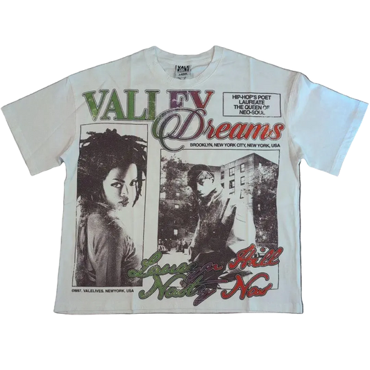 Vale Forever Poetry Tee White