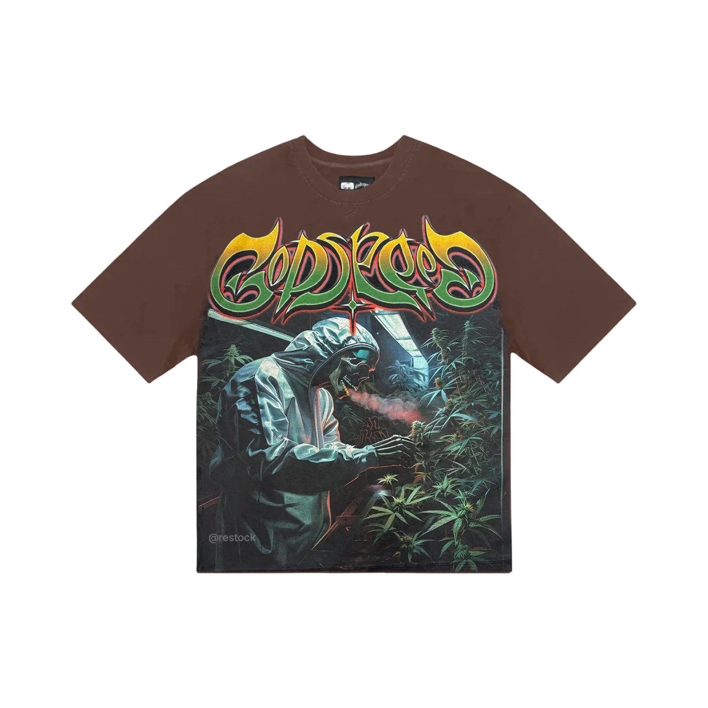 Godspeed Indoor Tee Brown Grabba