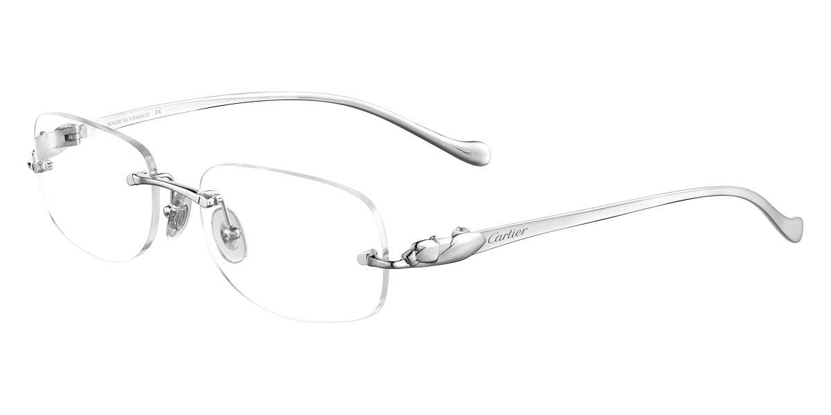 Cartier Silver Panthere De Cartier Glasses