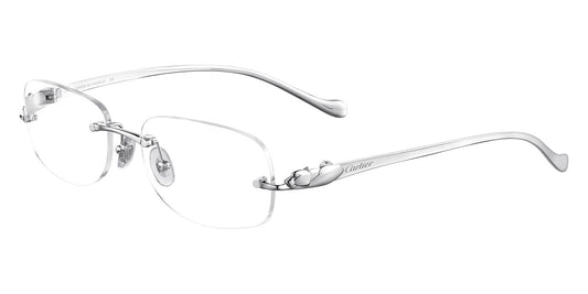 Cartier Silver Panthere De Cartier Glasses