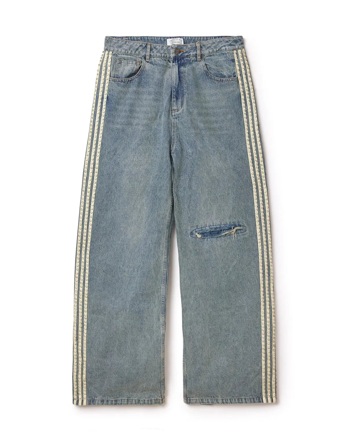 Vale Forever Stripe Crystal Denim