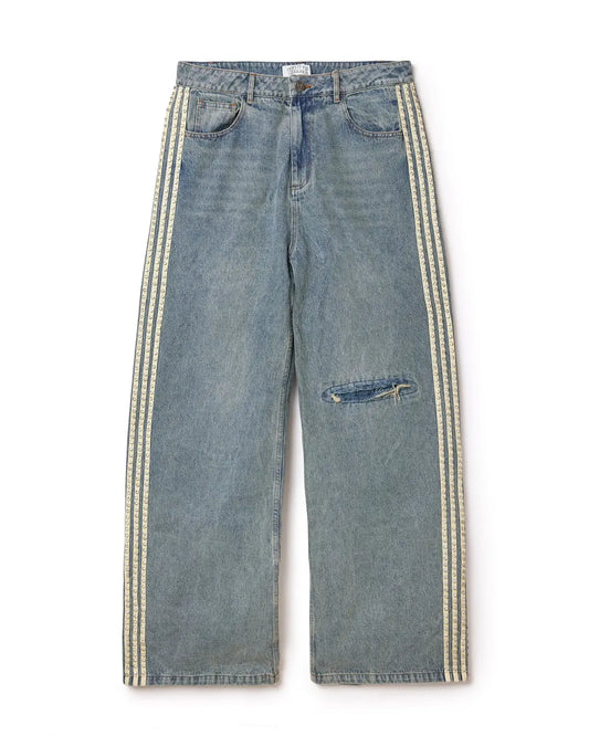 Vale Forever Stripe Crystal Denim