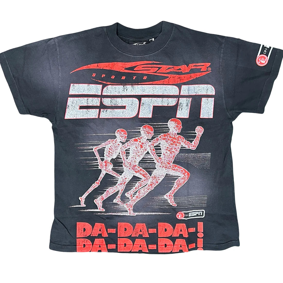 Hellstar x ComplexCon x ESPN DA! DA! DA! Tee Black