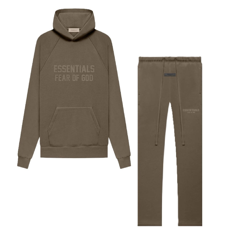 Fear Of God Essentials Sweatsuit Wood
