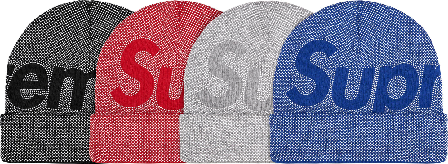 Supreme Studded Knockout Big Logo Beanie