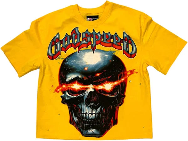 Godspeed Galaxsee T-Shirt Yellow