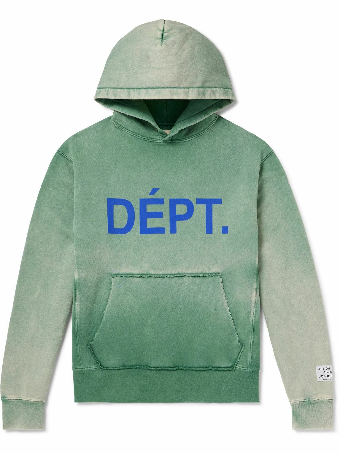 Gallery Dept. Reversible Logo Hoodie Green