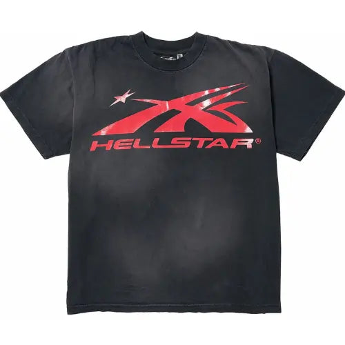 Hellstar Sports Core Logo Gel T-shirt Black Red