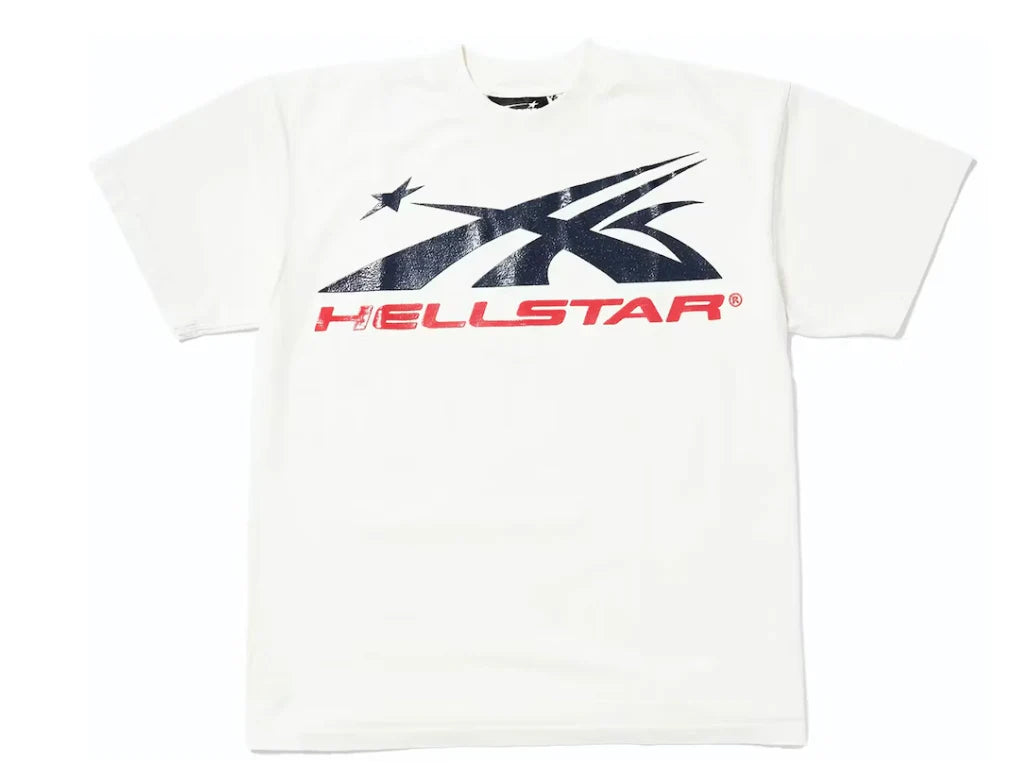 Hellstar Sport Logo Gel T-shirt Red White