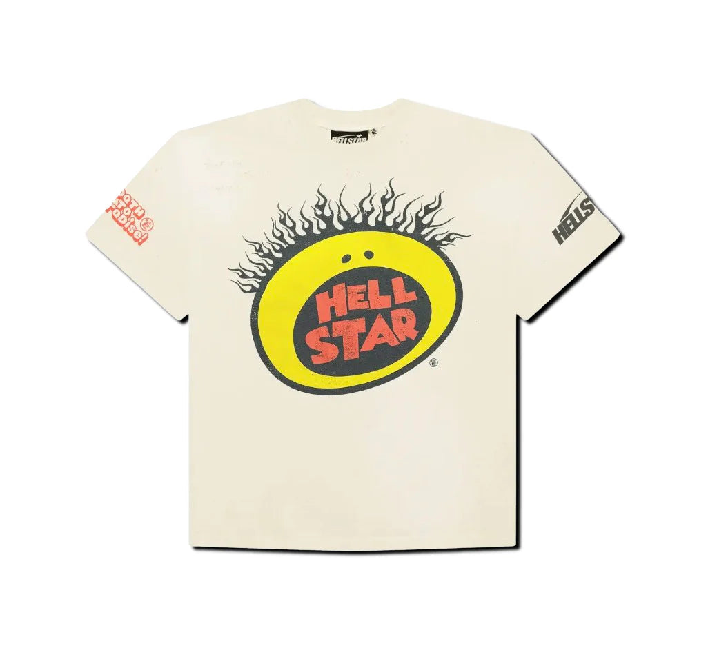 Hellstar Nickelodeon Slime T-shirt Cream