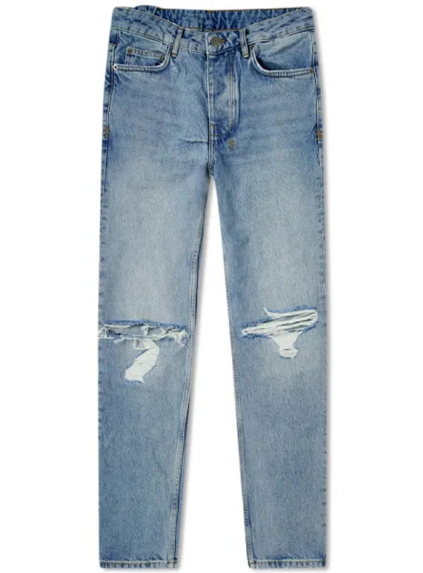 Ksubi Chitch Jinx Trashed Jeans Blue Wash