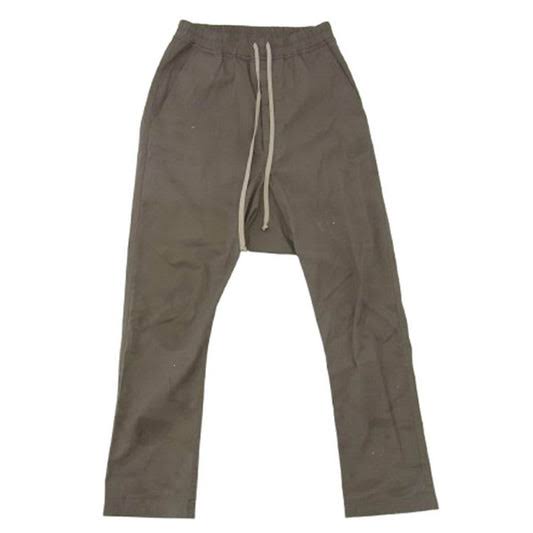 Rick Owens Drawstring Long Pants Dust