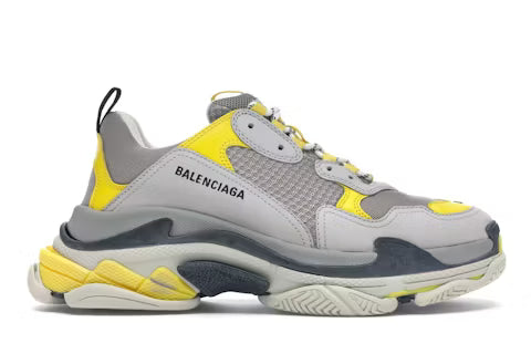 Balenciaga Triple S Grey Yellow Black