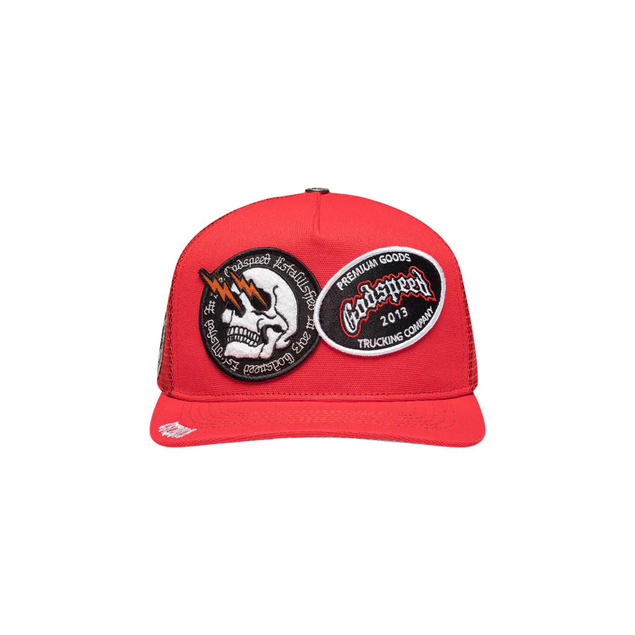 Godspeed OG Dual Trucker Hat Red