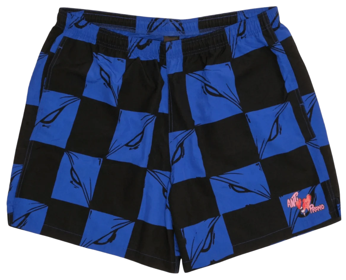 Matty Boy Anti Promo 99 Eyes Nylon Shorts Blue
