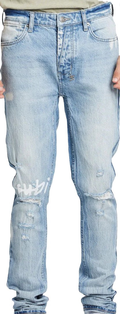 Ksubi Van Winkle Vertigo Plus Denim Jeans Light Wash