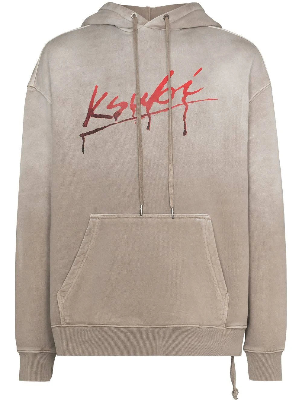 Ksubi Flint Biggie Hoodie Warm Grey