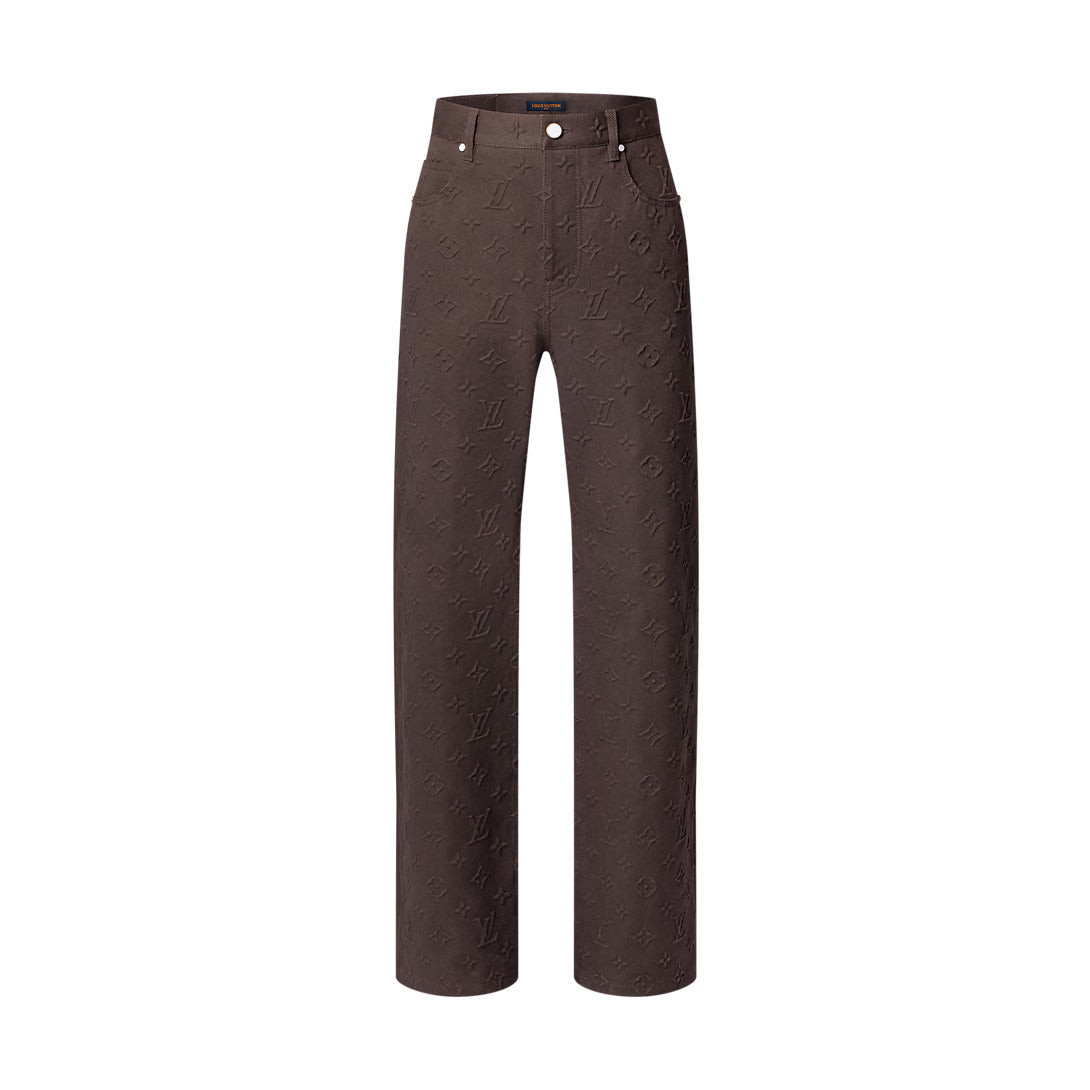 Louis Vuitton Monogram Embossed Skate Pants