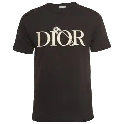 Dior Judy Blame Signature Logo T-Shirt Black