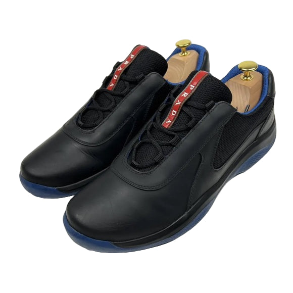 Prada Americas Cup Nero Black Cobalt Blue