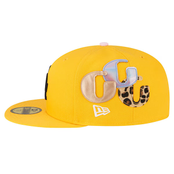 Gallery Dept. x New Era LA Dodgers 59FIFTY Fitted Hat Gold